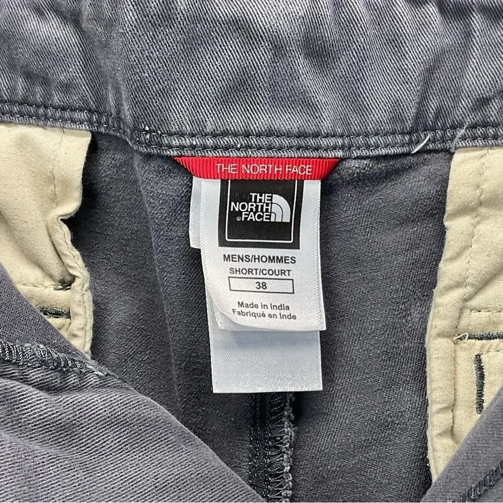 The North Face Cargo Shorts Men's Size 38 Gray Outdoor Workwear Hiking Vacation